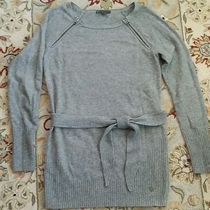 Armani Exchange heather grey sweater